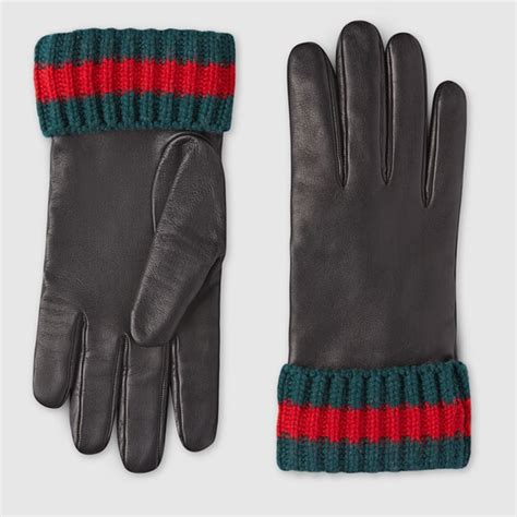 gucci gloves for men|gucci hat men black.